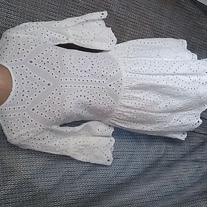 Eyelet lace size small